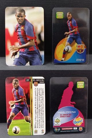 CARDS VINTAGE DE MAS 20 AÑOS - FC BARCELONA PART-3