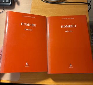 Libros Odisea y Ilíada, Homero