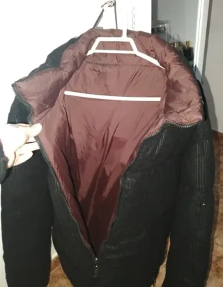 Chaqueta Reversible Unisex Negra/Marrón