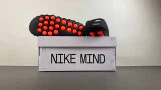 Nike Scarpa Uomo Nera Arancione