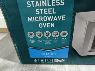 Microondas Profesional METRO 25L Acero Inoxidable