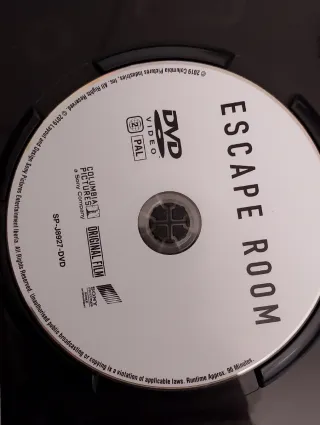 DVD Escape Room (Terror/Suspense)