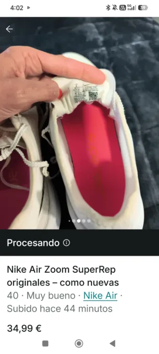 Nike Air Zoom SuperRep originales – como nuevas