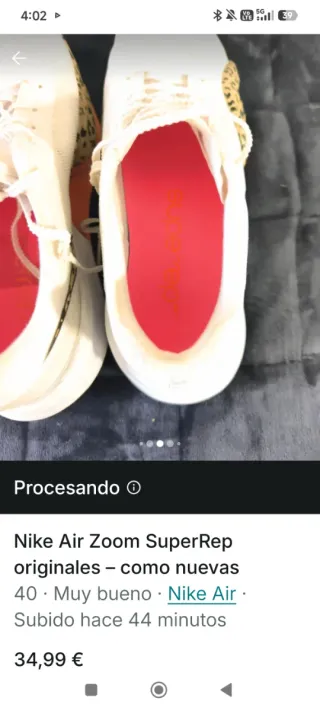 Nike Air Zoom SuperRep originales – como nuevas