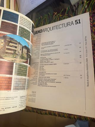 Revista Jano Arquitectura 51