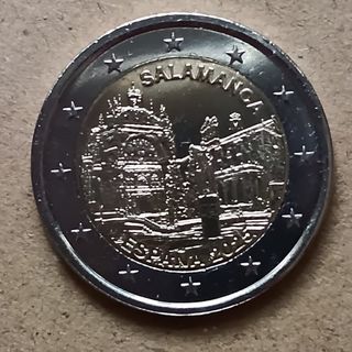 ¡ULTIMA MONEDA! ESPAÑA 2 €; AÑO 2025 *SALAMANCA*