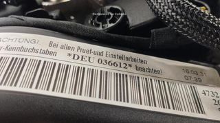 22821119 motor completo deua audi a4 avant 8w5 b9