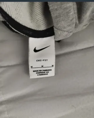 Felpa Nike Grigia con Logo