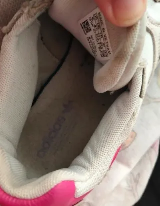 Deportivas Adidas Mujer Blancas y Rosas