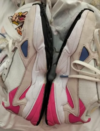Deportivas Adidas Mujer Blancas y Rosas