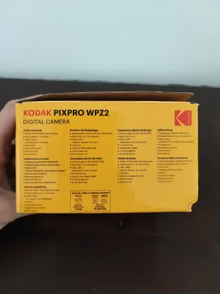 Kodak Pixpro WPZ2 Fotocamera Gialla