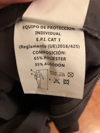 Pantalones de trabajo tipo cargo