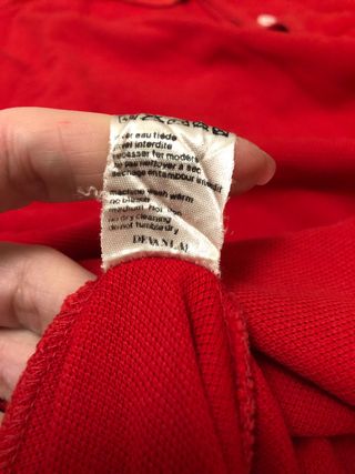 Polo Lacoste Rojo Talla S