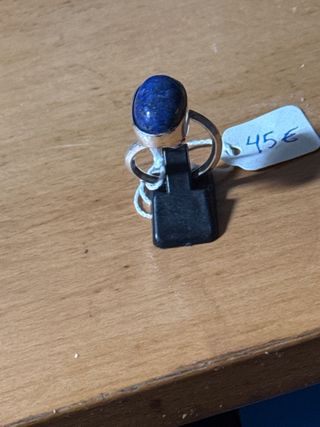 Anillo Plata 925 Ley Hecho a Mano Lapislázuli