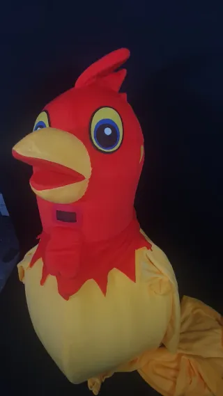 Disfraz Gallo Cabezón Talla Única