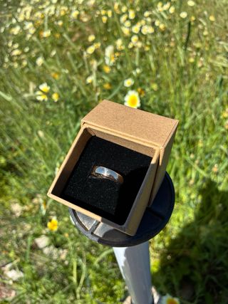 Anillo de Oro 9K (1,91g) diámetro (19,2mm)