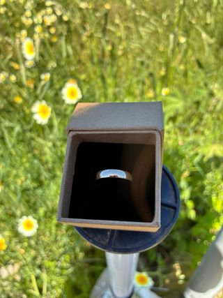 Anillo de Oro 9K (1,91g) diámetro (19,2mm)