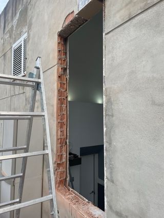 Colocación ventanas aluminio y PVC