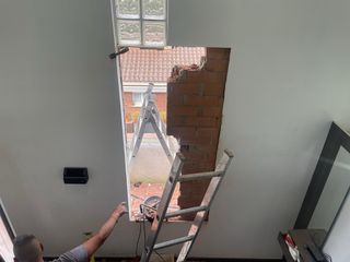 Colocación ventanas aluminio y PVC