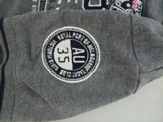 Polo gris S&R Melbourne Yacht Club- Talla XXS(164)