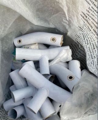 Conector T Piscina Blanco (metálico)