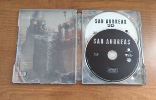 SAN ANDRÉS STEELBOOK BLU-RAY 3D