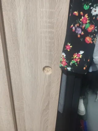 Armario puertas correderas madera