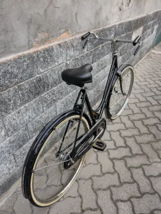 Bicicletta da donna nera