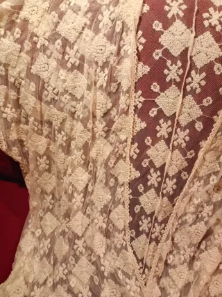 Kimono de encaje, kaftán, picardia, salto de cama