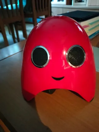 Altavoz iPod retro diseño fantasma rojo