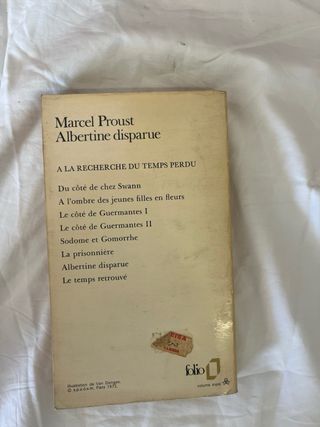 Albertine disparue - Proust