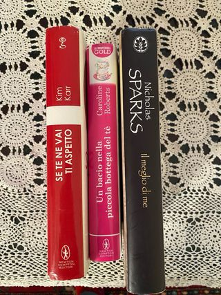3 libri romantici  Letteratura moderna