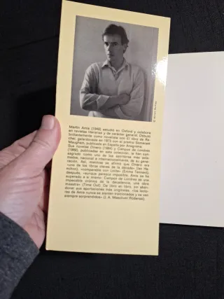 Martin Amis. La flecha del tiempo