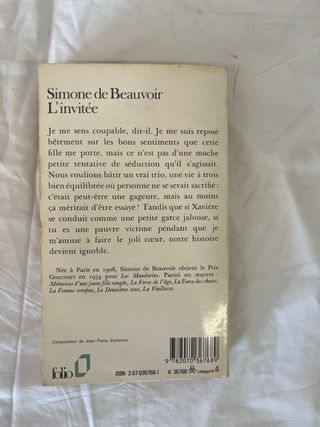 L'invitée - Beauvoir
