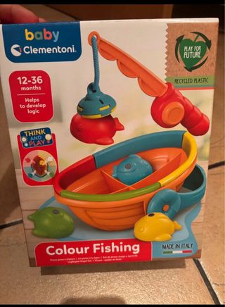 Juego de pesca Clementoni para bebés Nuevo