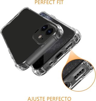 Funda Transparente Esquinas Reforzadas Galaxy A12/M12