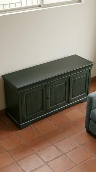 Aparador Provenzal Verde Decapado 210cm
