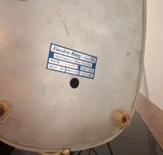 Ventilatore vintage anni '60