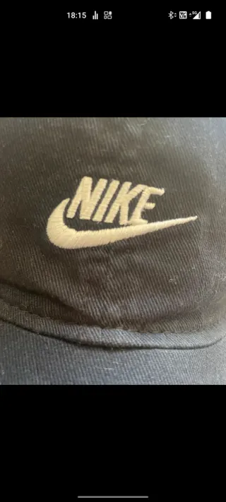 Cappellino Nike bambino nero