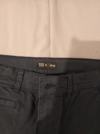 Pantalones azul marino de chico