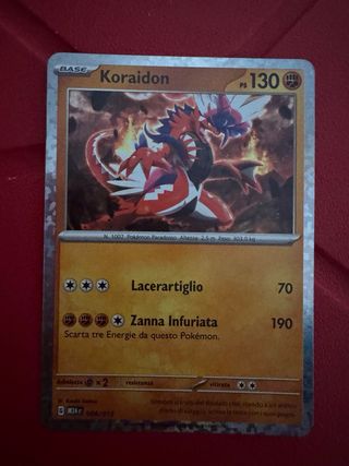 Carte Pokémon: Quagsire, Eevee, Koraidon, Charizar