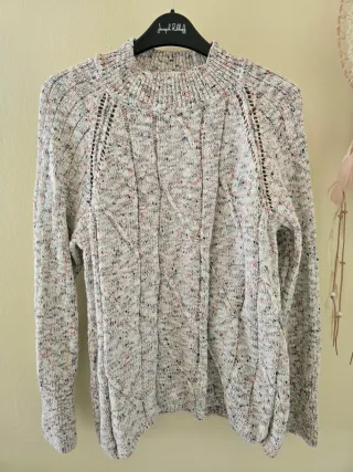 Jersey jaspeado  multicolor