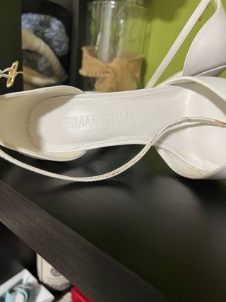 Scarpe donna bianche tacco alto