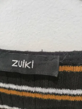 Maglia Zulki donna incrociata righe