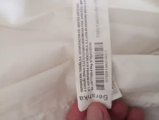 Cazadora Bershka blanca