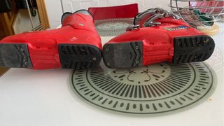 Botas de esquí rojas talla 35/36