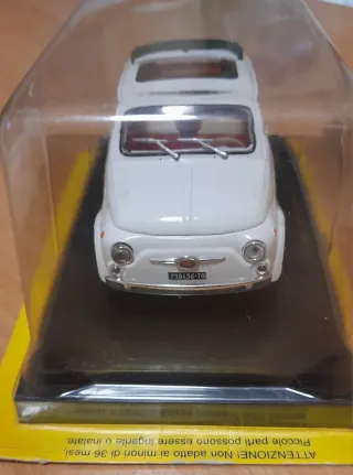 Modellino Fiat 500F (1965) Scala 1:24