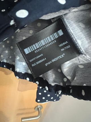 Chaqueta Zara lunares Talla S