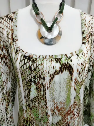 Top donna fantasia pitonata