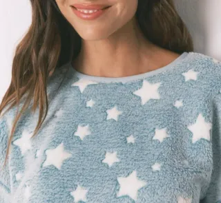 Pijama polar mujer Women'secret estrellas